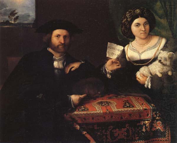 Lorenzo Lotto Husband and Wife china oil painting image